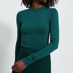 Tuckernuck Evergreen Knit Vanessa Top Size XS